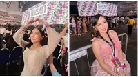 Potret Penampilan 6 Artis Nonton Konser Taylor Swift. (Sumber: Instagram/prillylatuconsina96/nandaarsynt)