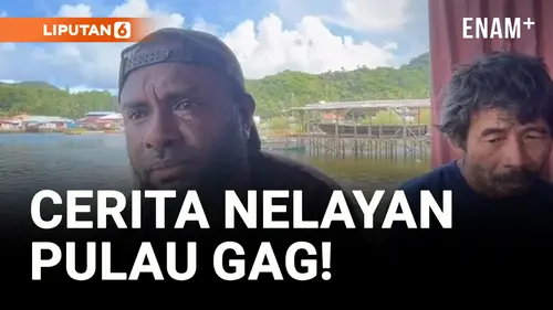 VIDEO: Cerita Nelayan Pulau Gag, Masih Tetap Melaut dan Tangkapan Melimpah!