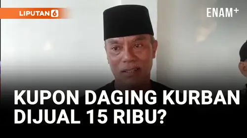 VIDEO: Viral Penjualan Kupon Daging Kurban, Panitian Berikan Klarifikasi!