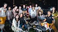 Momen Halal Bihalal Keluarga Dewa 19. (Sumber: Instagram/ari_lasso)